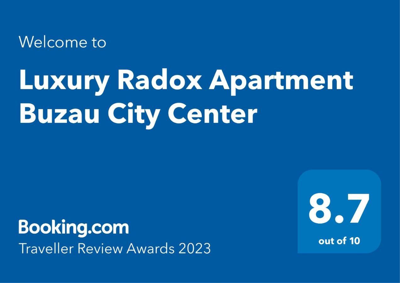 Luxury Radox Apartment Buzau City Center Eksteriør bilde